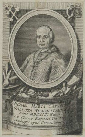 Bildnis des Michael Maria Capycius Galeota
