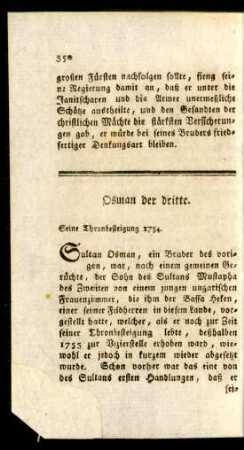 Osman der dritte