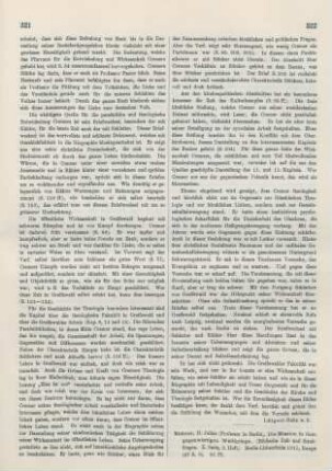 322-323 [Rezension] Richter, Julius, Die Mission in dem gegenwärtigen Weltkrieg