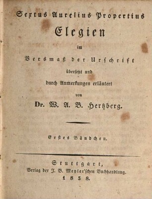 Elegien