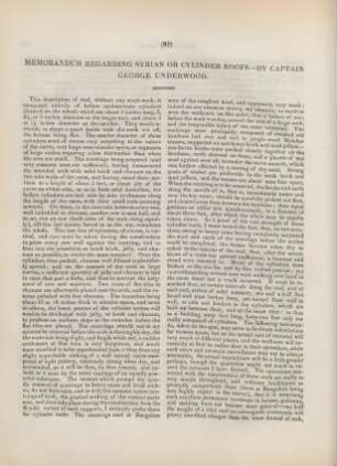 [X.] Memorandum regarding Syrian of cylinder roods. - By Captain George Underwood