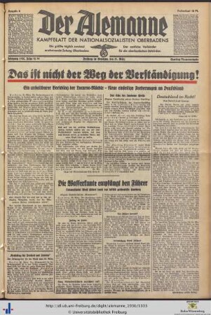 21.03.1936 (Samstag-Morgenausgabe)