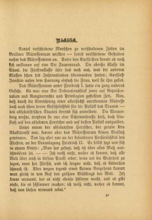 Rückblick