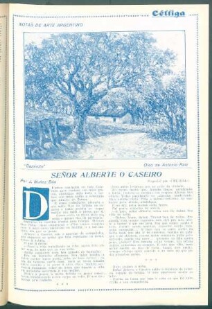 Notas de arte argentino : "Caminito". Óleo de Antonio Ruiz
