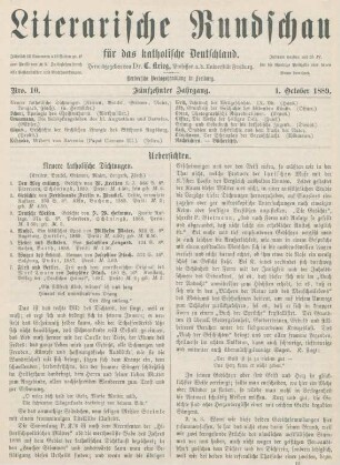 289-296 Neuere katholische Dichtungen