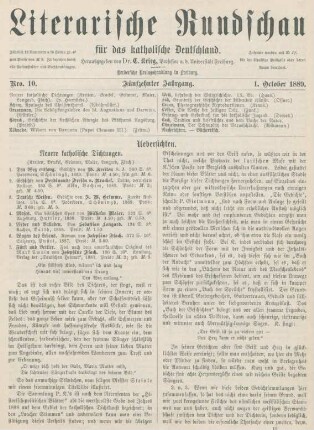 289-296 Neuere katholische Dichtungen