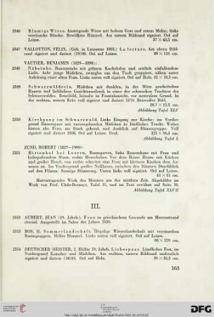 III. (Nr. 2352-2364)