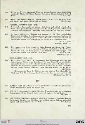 III. (Nr. 2352-2364)