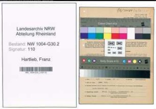Entnazifizierung Franz Hartlieb , geb. 28.09.1914 (Angestellter)