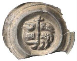 Fundmünze, Brakteat, 1250 - 1270