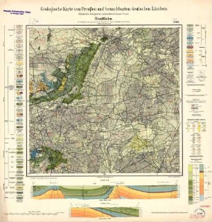 [4007] Stadtlohn, Geologische Karte von Preußen und benachbarten deutschen Ländern
