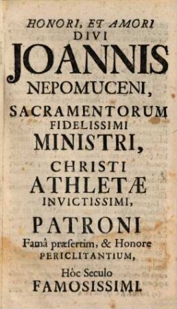 Theologia moralis sacramentalis tripartita. 1. 1736