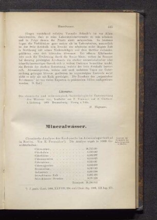 Mineralwasser