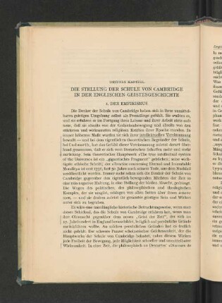 1. Der Empirismus