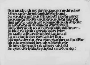 Schriftprobe
