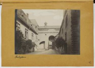 Martinsburg, Oberlahnstein: Ansicht (aus: Skizzen- und Fotoalbum 23)