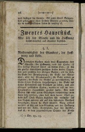 Zweytes Hauptstück.