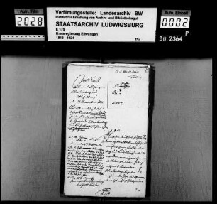 Ortsvorsteher zu Obersteinbach