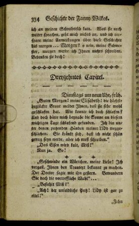 Dreyzehntes Capitel.