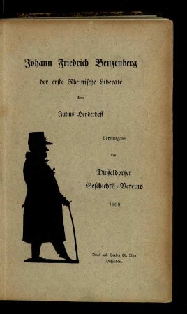 Johann Friedrich Benzenberg, der erste rheinische Liberale