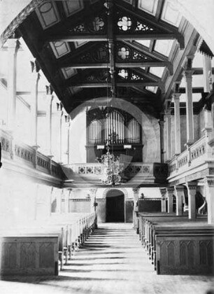 Langhaus der Kirche Sotaga/Lais