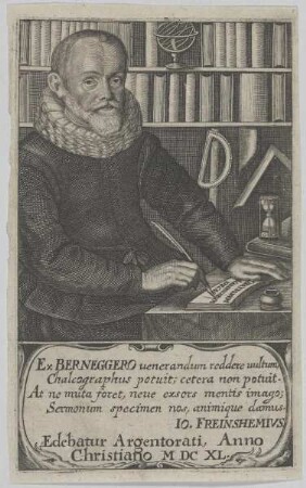 Bildnis des Matthias Bernegger