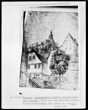 Blick auf das Marburger Schloss