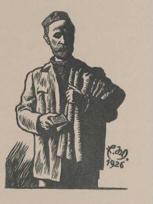 Porträt (Hüftbild) von Emil Strauss