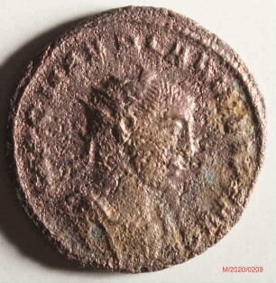 Römische Münze, Nominal Antoninian, Prägeherr Carinus, Prägeort Antiochia, Original
