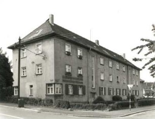 Dresden-Briesnitz, Zschonerallee 1 und 3/Ecke Am Lehmberg. Wohnhaus (Eigenheimsiedlung Briesnitz-Dresden eGmbH; um 1925)