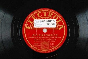 "Die Winterreise" : Im Dorfe / Schubert