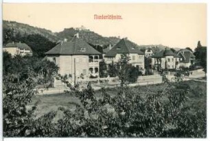 Radebeul. Blick auf Niederlößnitz