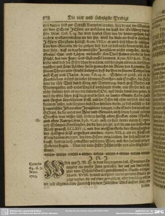 Die vier und sechtzigste Predigt aus Zach. IX. v. 8.