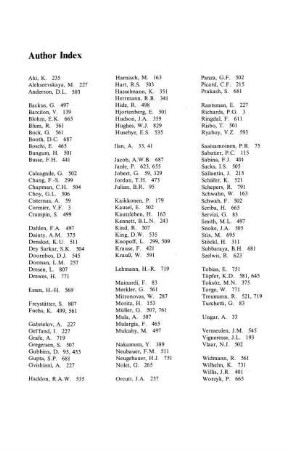 Author index
