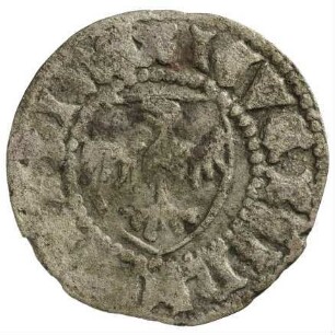 Münze, Witten, um 1400 n. Chr.