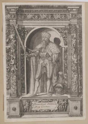 Bildnis des Moritz, Kurfürst von Sachsen