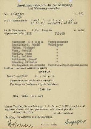 Dorfner, Josef
