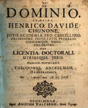 De dominio