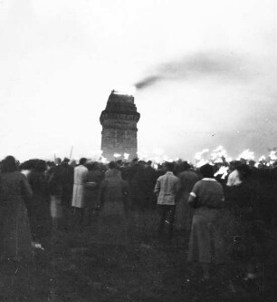 Marburg, Bismarckturm, Sonnenwendfeier
