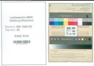 Entnazifizierung Erich Ardelt , geb. 01.03.1880 (Studienrat)