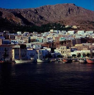 Kalymnos. Stadt und Hafen