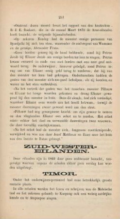 Zuid-Wester-Eilanden