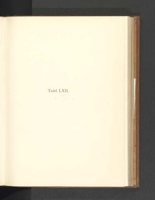 Tafel LXII.
