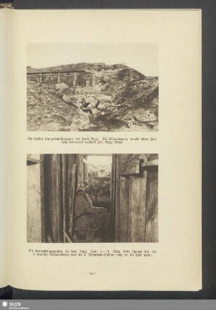Die starken Panzerbefestigungen des Forts Vaux