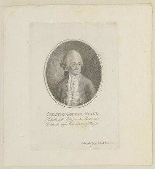 Bildnis des Christian Gottlob Heyne