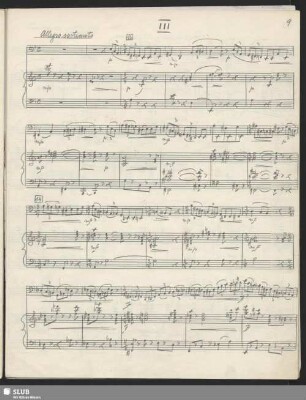 III. Allegro sostenuto