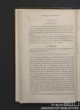 Titre IV. Reproduction.