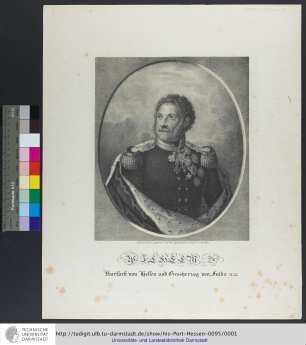 Wilhelm 2te : Kurfürst von Hessen und Grosherzog von Fulda [et]c. [et]c.