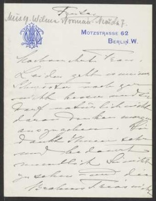 Brief an Emma Brandes : 25.06.1903