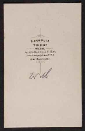 Porträt Ivan Markovits : Foto-/Bildersammlung Stenografische Sammlung. Porträt Ivan Markovits. Photographie. Carte de visite (vor 1865; F. Schultz). Dresden: SLUB P a 0403